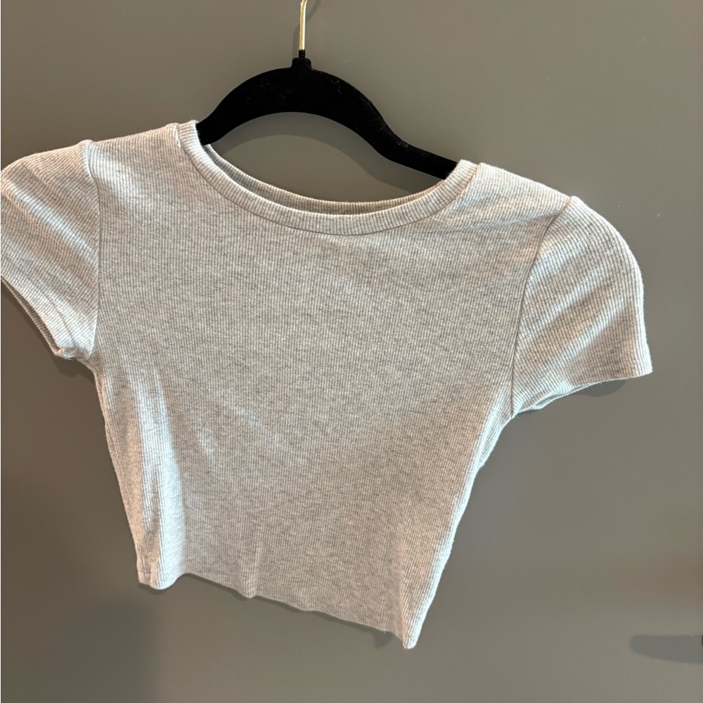 Garage Light Gray Short Sleeve Tee